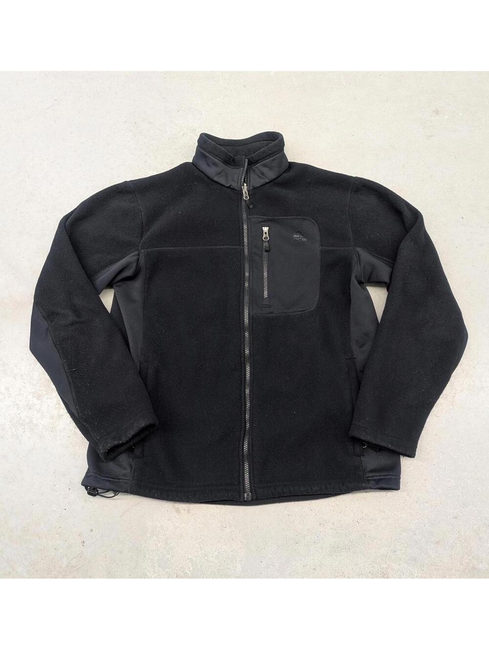 Vintage Y2K Nike ACG Black Fleece Full Zip Sweater